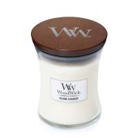 WoodWick Island Coconut Medium Hourglass Candle Extra Image 1 Preview